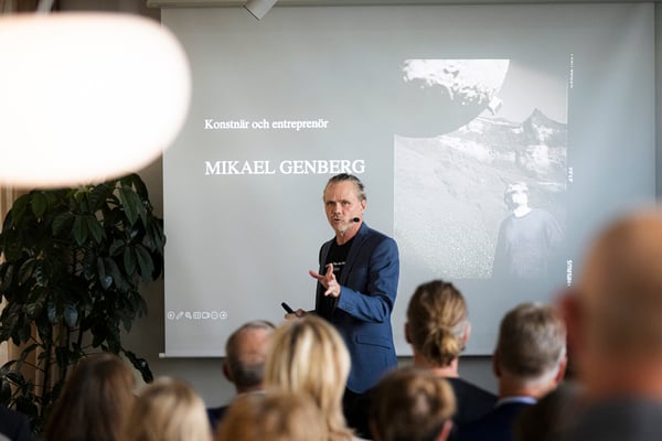 Samtal om konst, hållbarhet och energi med Mikael Genberg